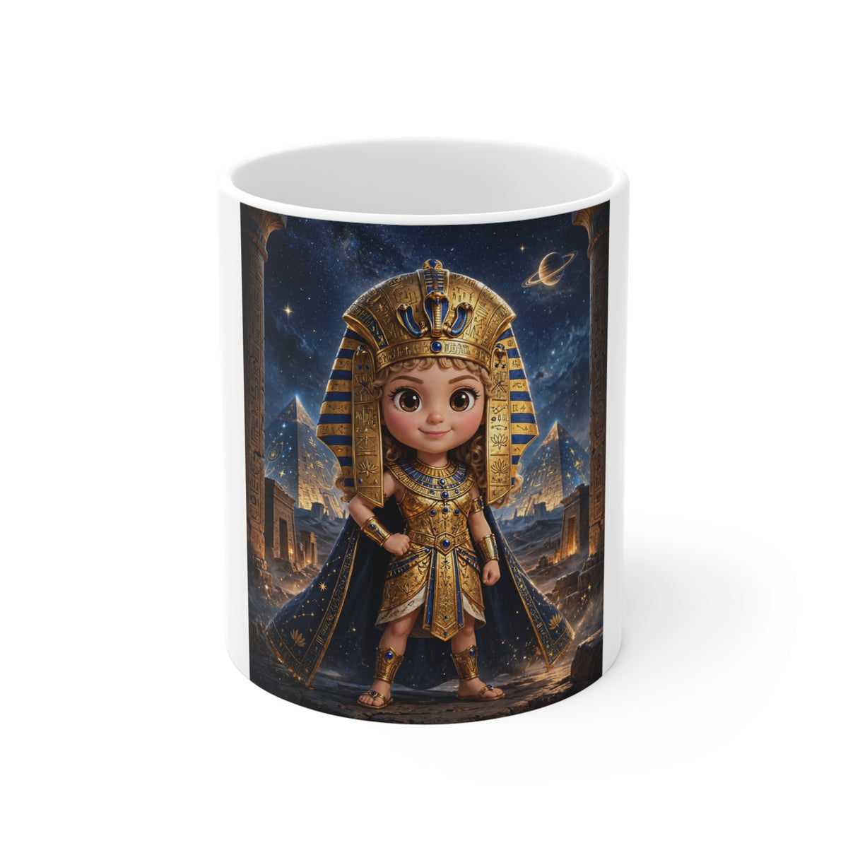LUNA — Cinematic Little Pharaoh from the Stars — Kids Mug