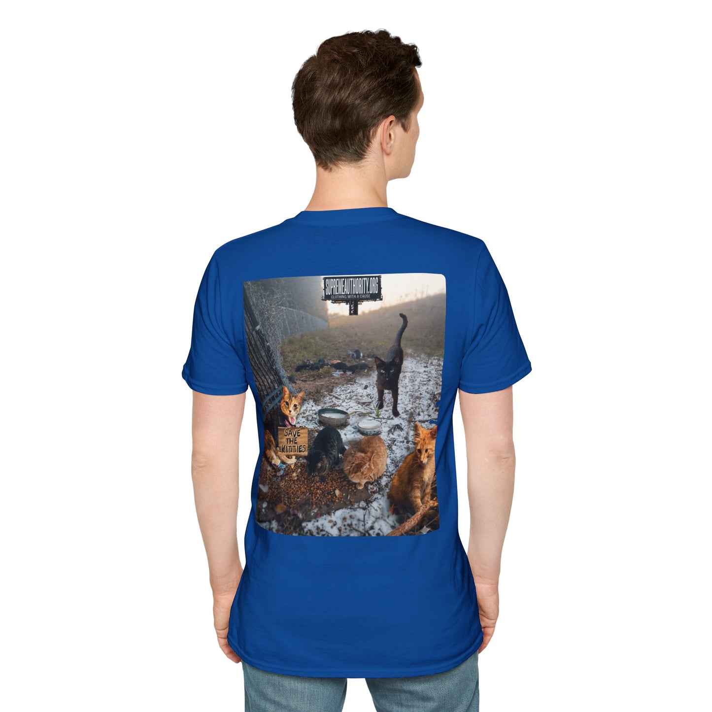 SAVE THE KITTIES 2 - Unisex Soft style T-Shirt