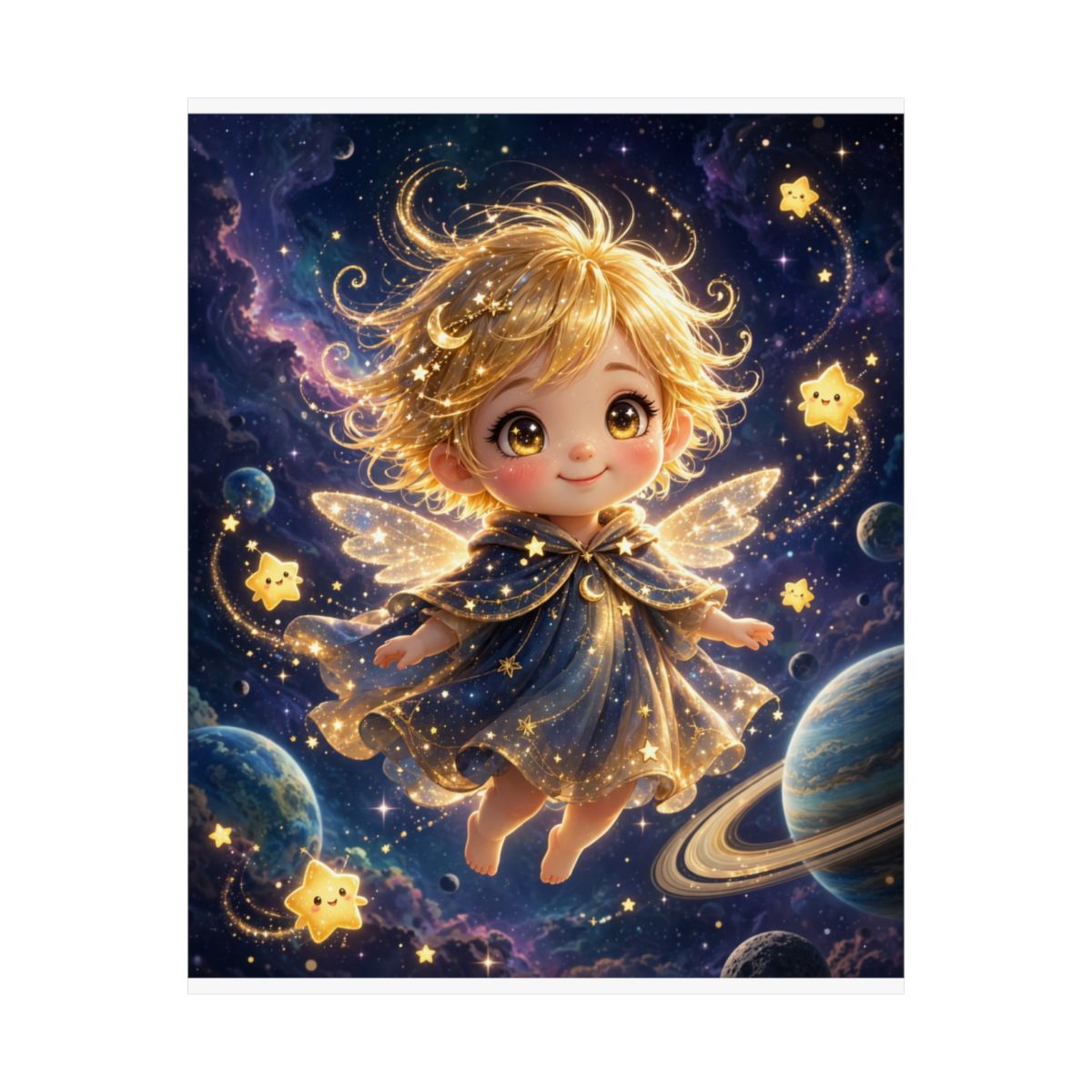 CELESTE — Little Star, Big Sky — Kids Room Poster
