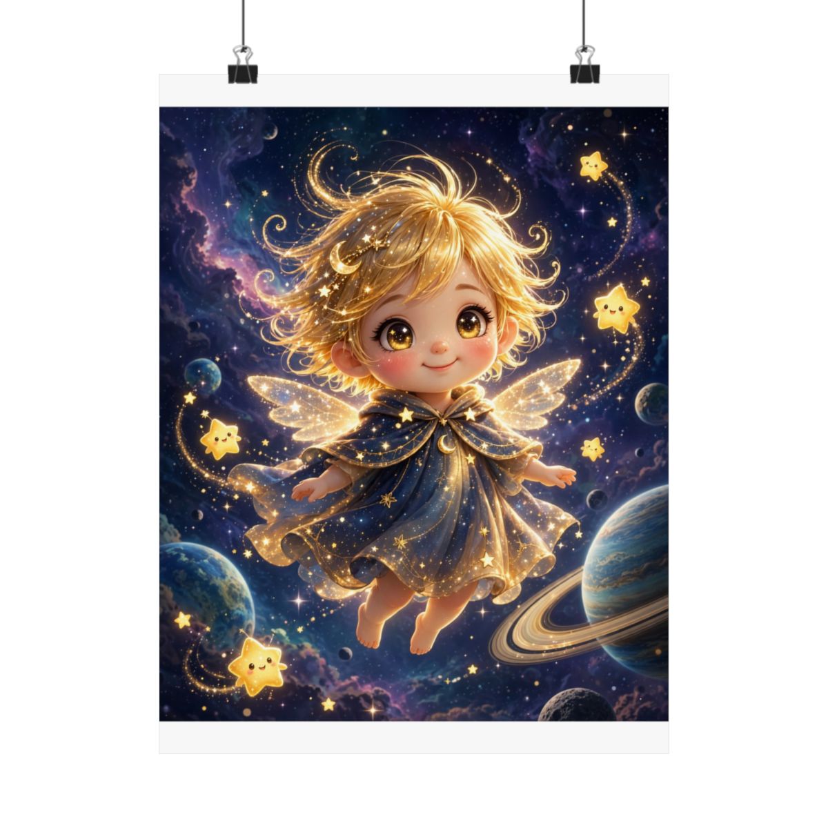 CELESTE — Little Star, Big Sky — Kids Room Poster