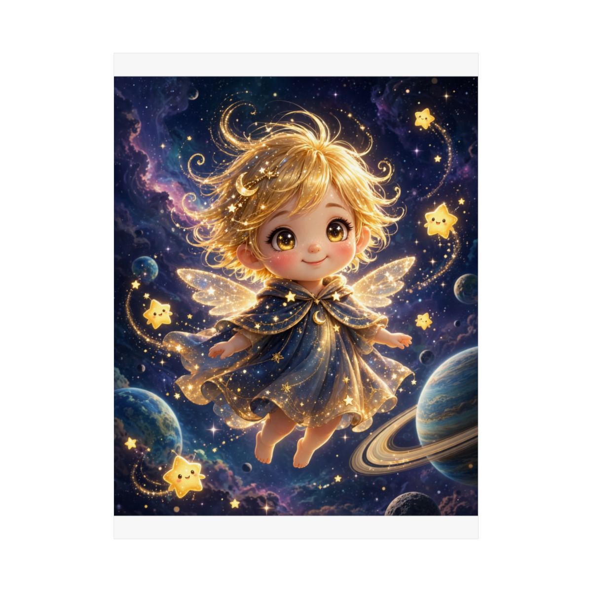 CELESTE — Little Star, Big Sky — Kids Room Poster