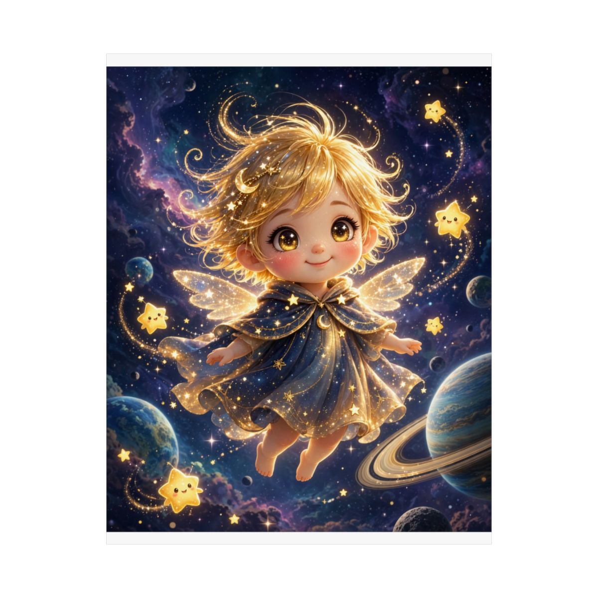 CELESTE — Little Star, Big Sky — Kids Room Poster