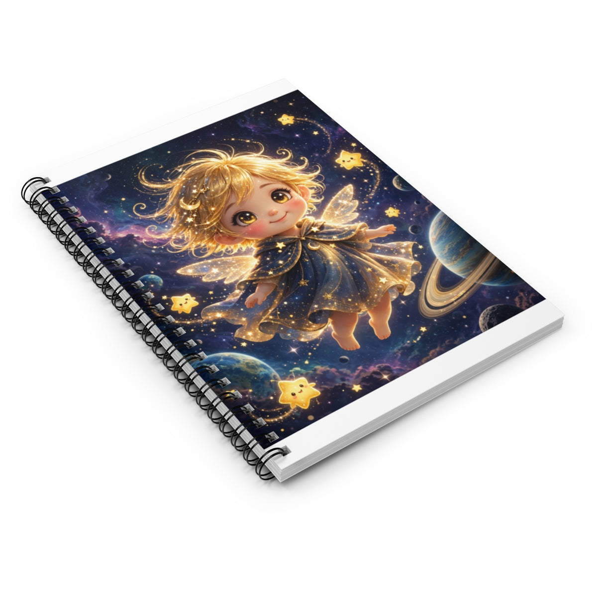 CELESTE — Little Star, Big Sky — Kids Spiral Notebook