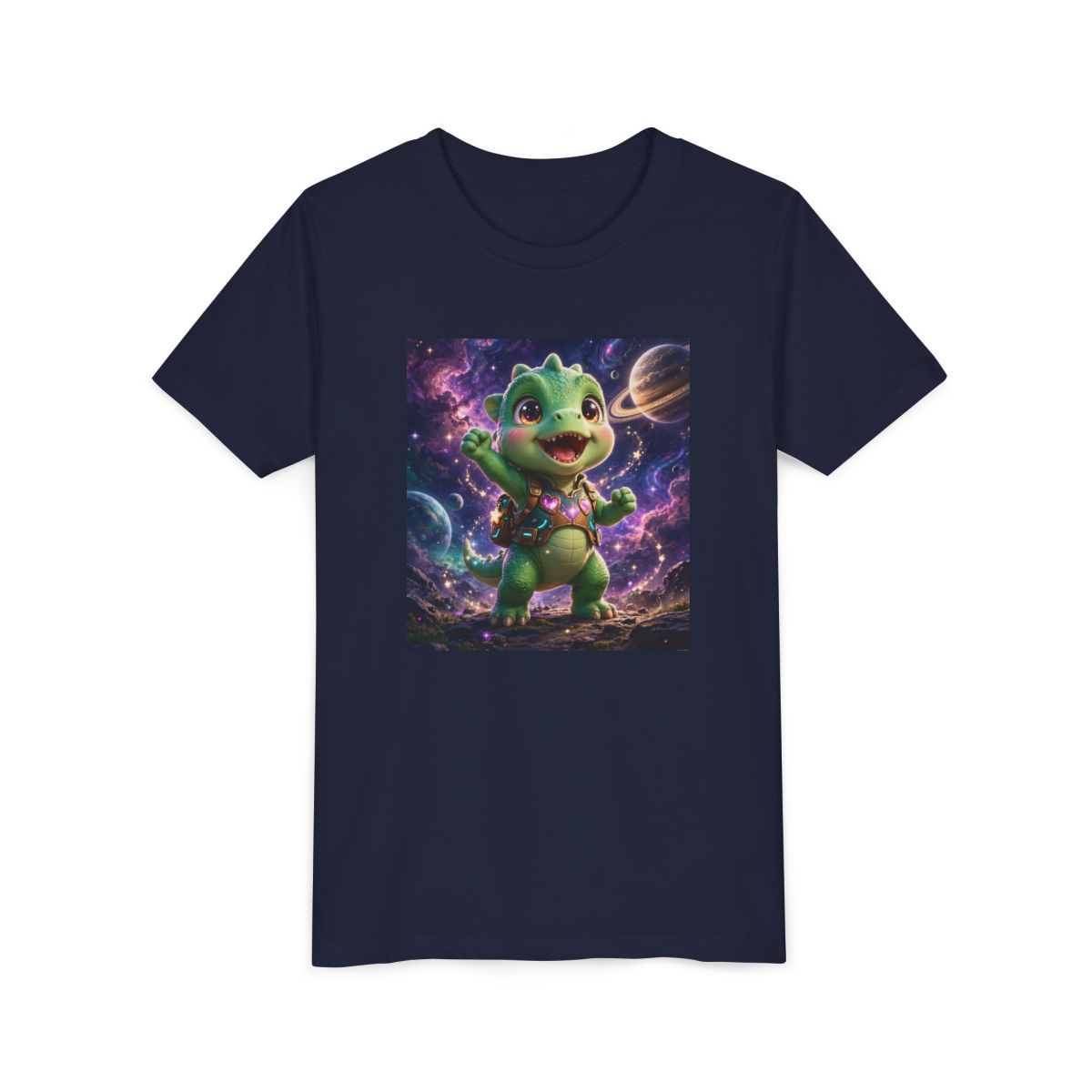 DAX — Tiny Dino, Mighty Roar — Kids Tee