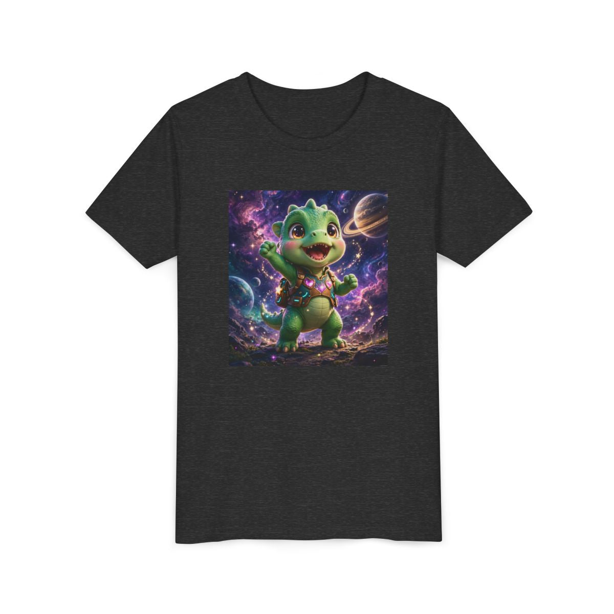 DAX — Tiny Dino, Mighty Roar — Kids Tee