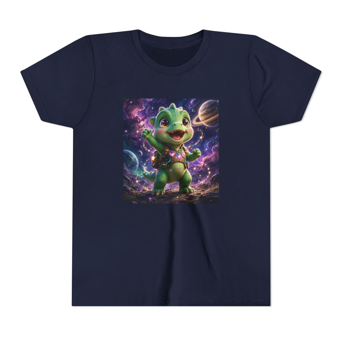 DAX — Tiny Dino, Mighty Roar — Kids Tee