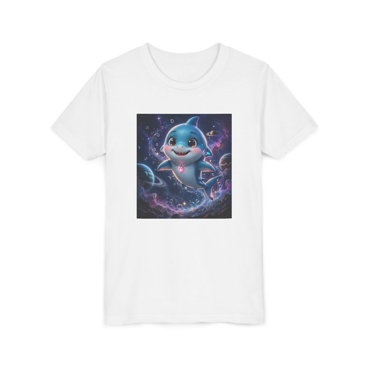 Finn — Shark Buddy — Kids Tee