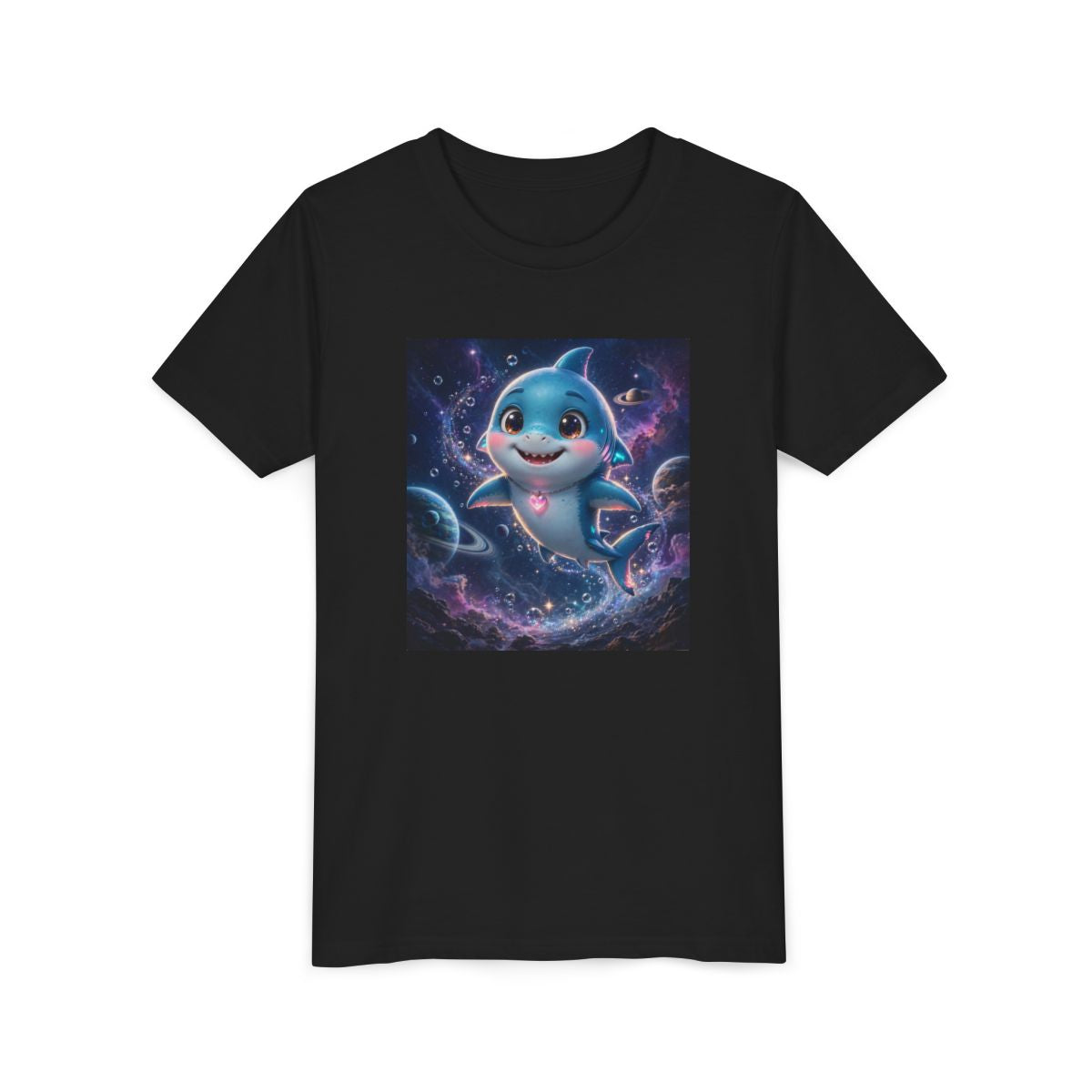 Finn — Shark Buddy — Kids Tee