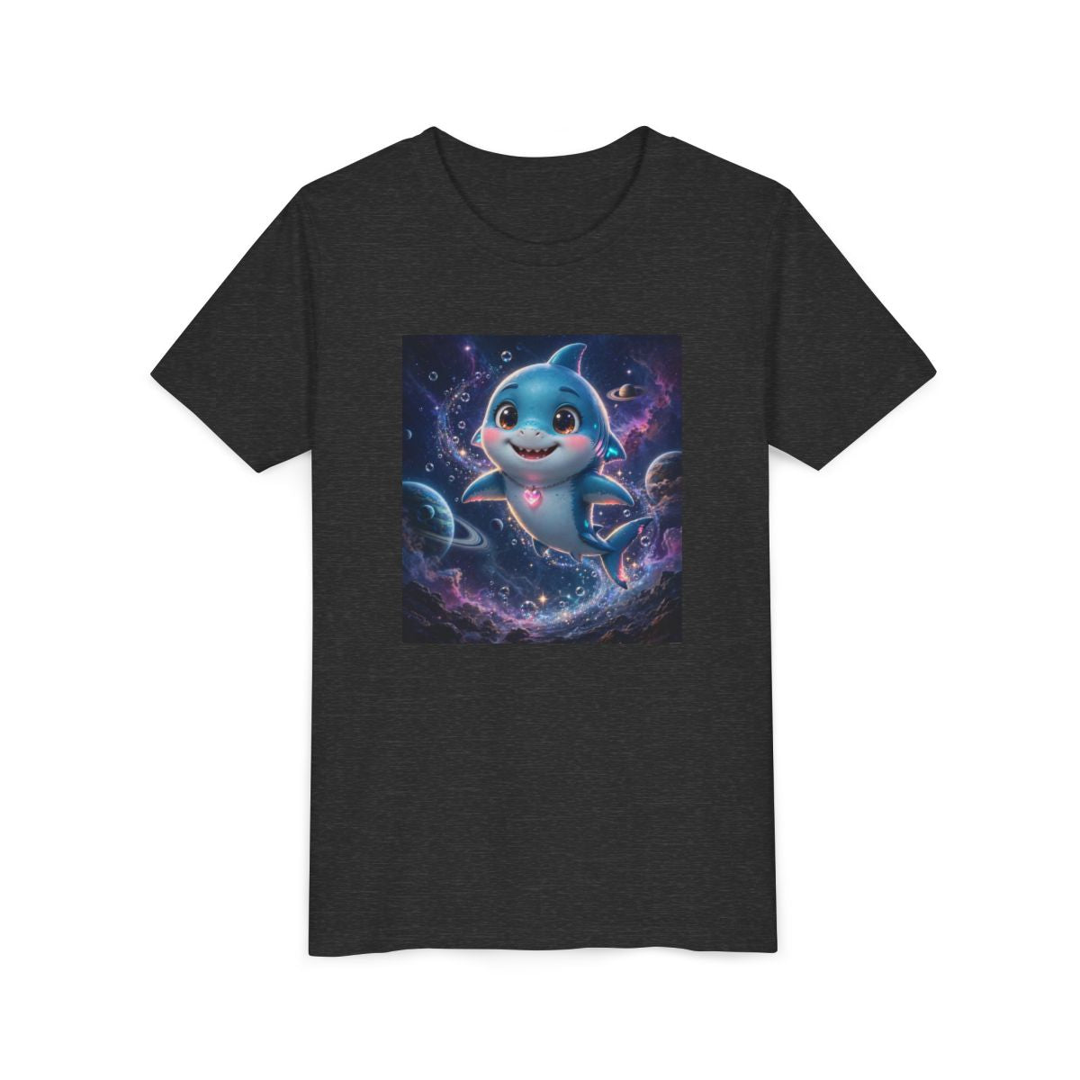 Finn — Shark Buddy — Kids Tee