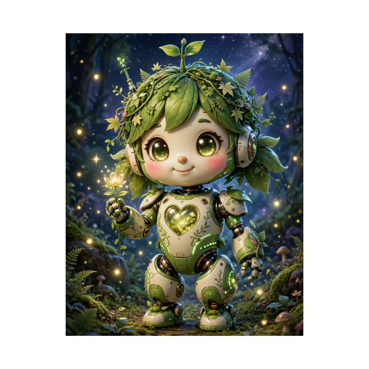 JUNIPER — Small Friends, Big Adventures — Kids Room Poster