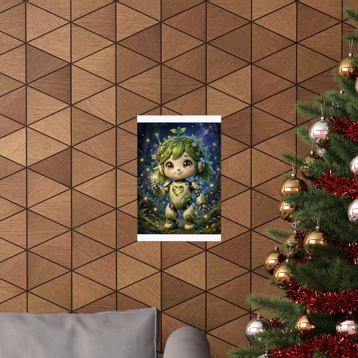 JUNIPER — Small Friends, Big Adventures — Kids Room Poster