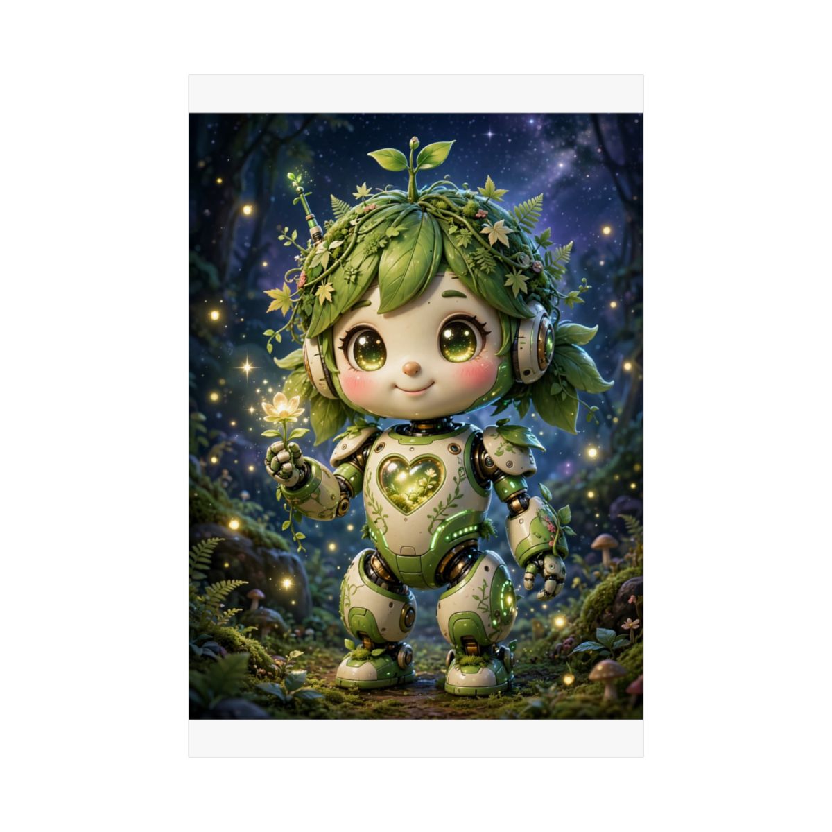 JUNIPER — Small Friends, Big Adventures — Kids Room Poster