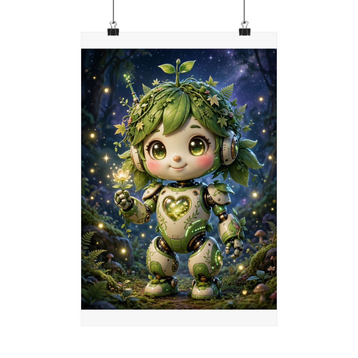 JUNIPER — Small Friends, Big Adventures — Kids Room Poster