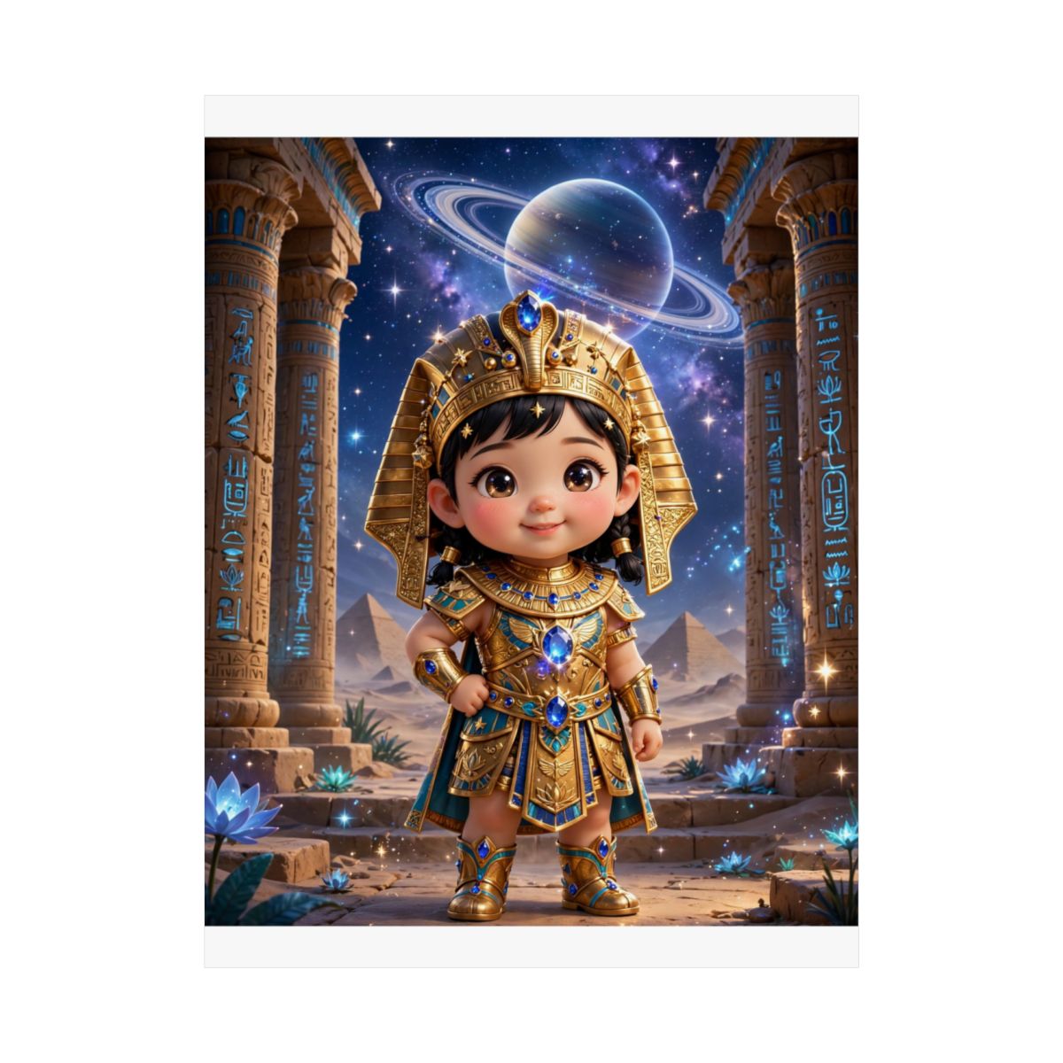 Mei — Brave Heart, Bright Mind — Kids Room Poster
