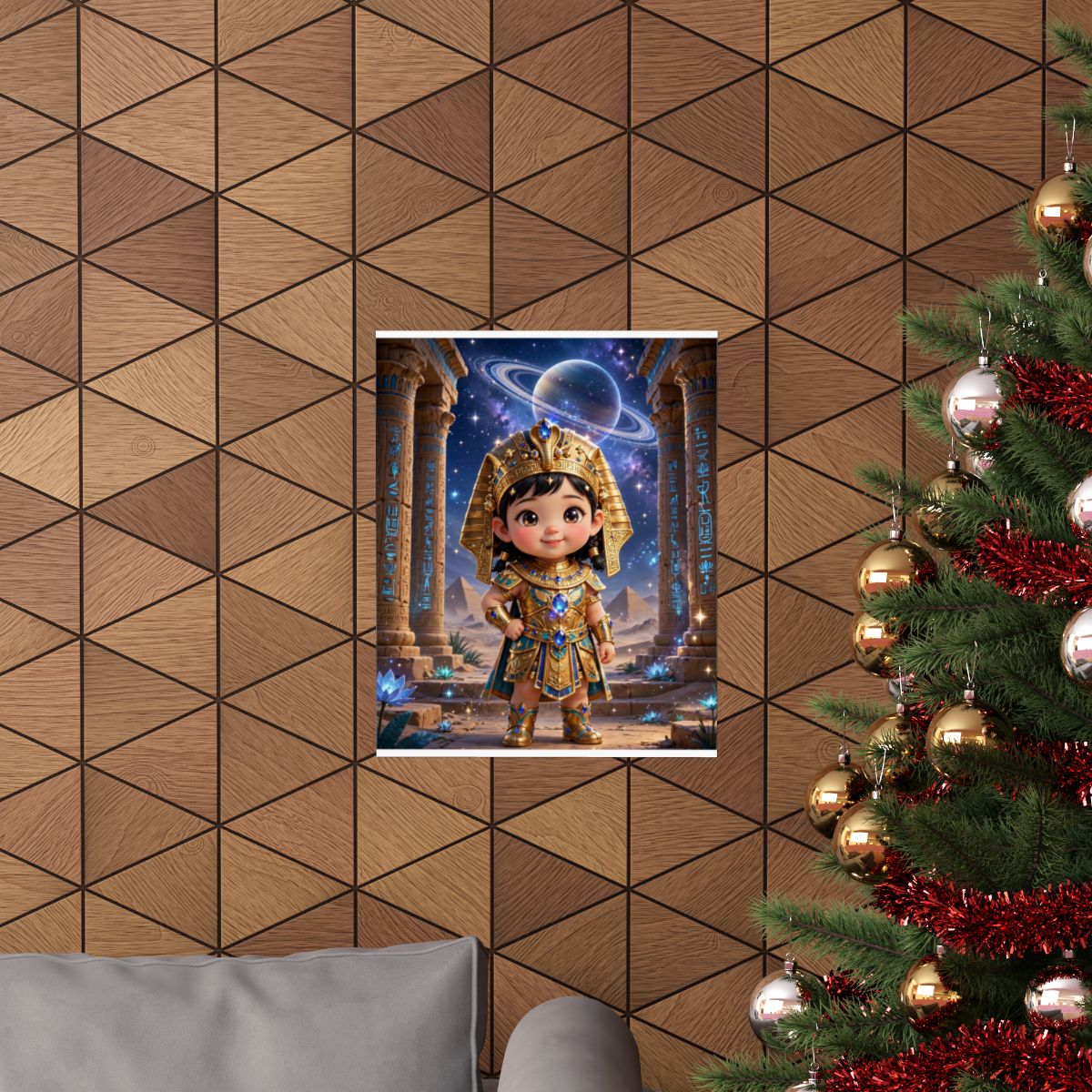 Mei — Brave Heart, Bright Mind — Kids Room Poster