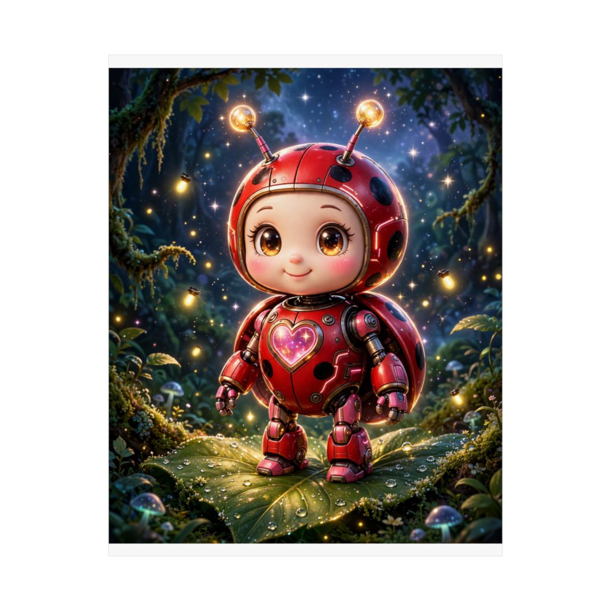 Ruby — Small Friends, Big Adventures — Kids Room Poster