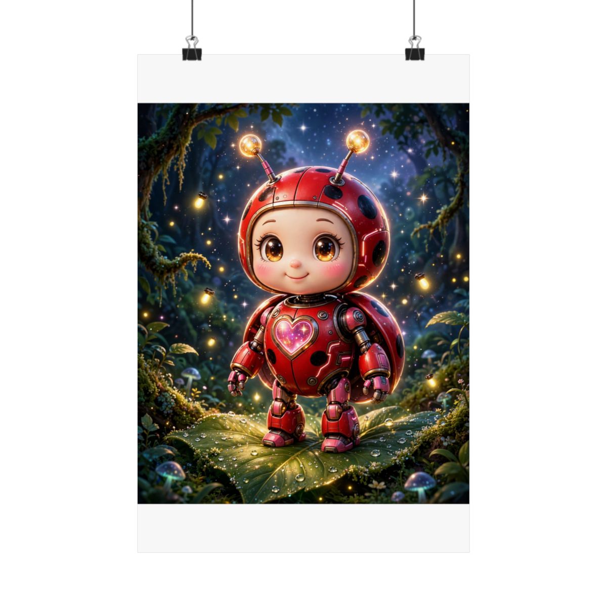 Ruby — Small Friends, Big Adventures — Kids Room Poster