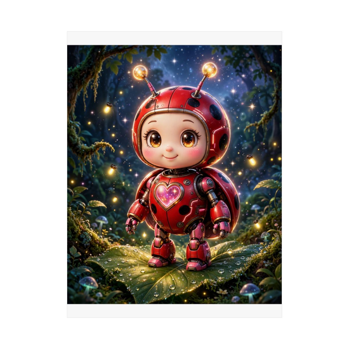 Ruby — Small Friends, Big Adventures — Kids Room Poster
