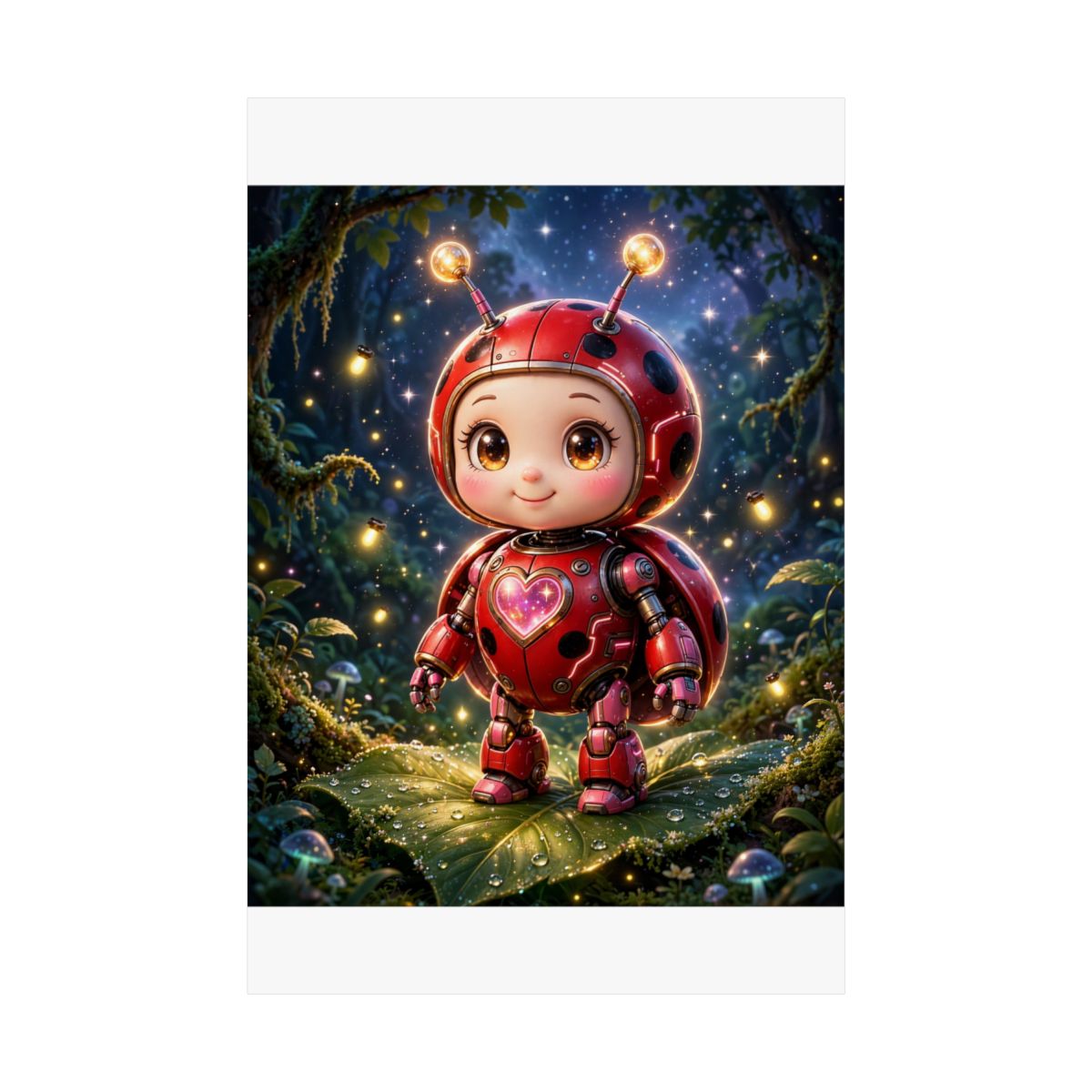 Ruby — Small Friends, Big Adventures — Kids Room Poster