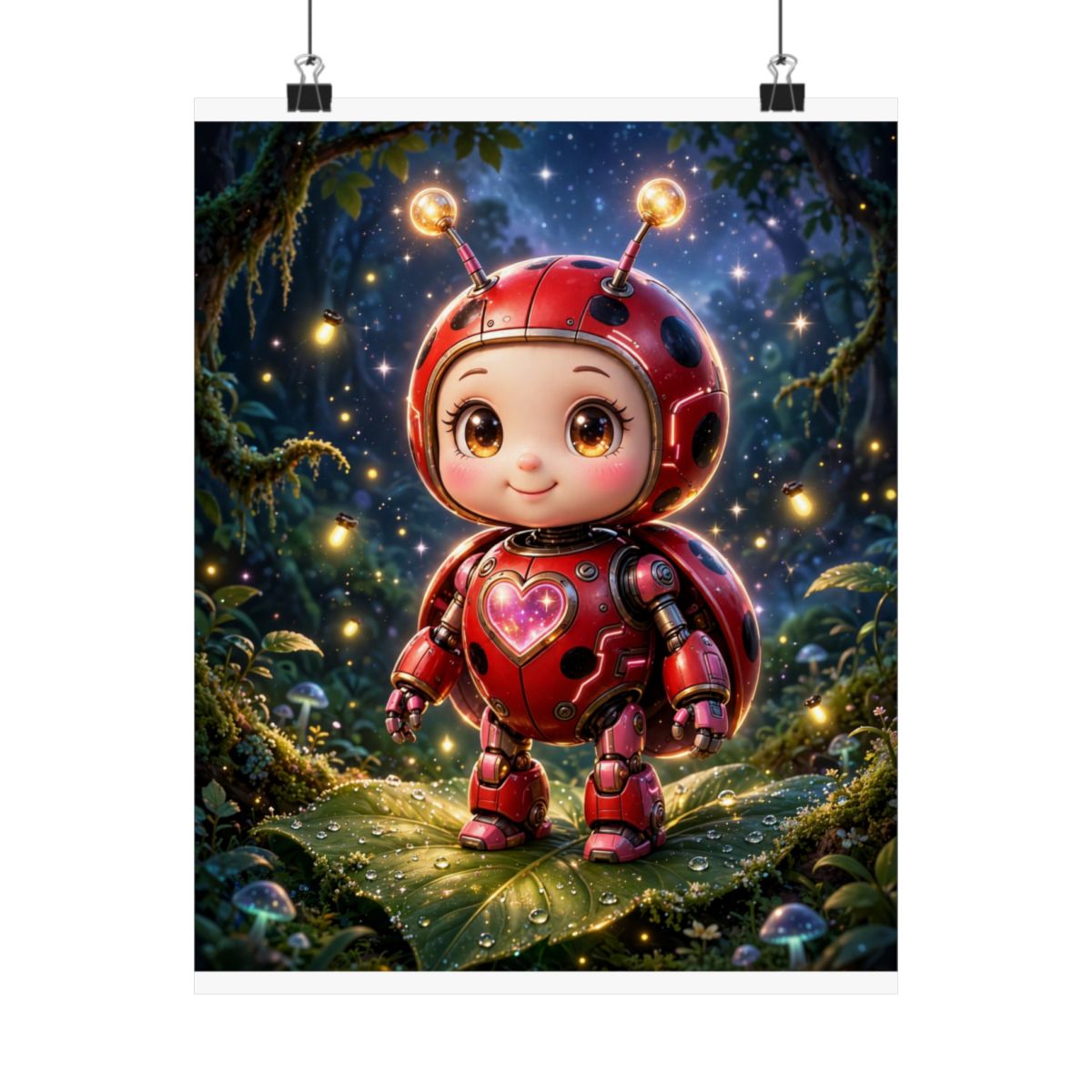 Ruby — Small Friends, Big Adventures — Kids Room Poster