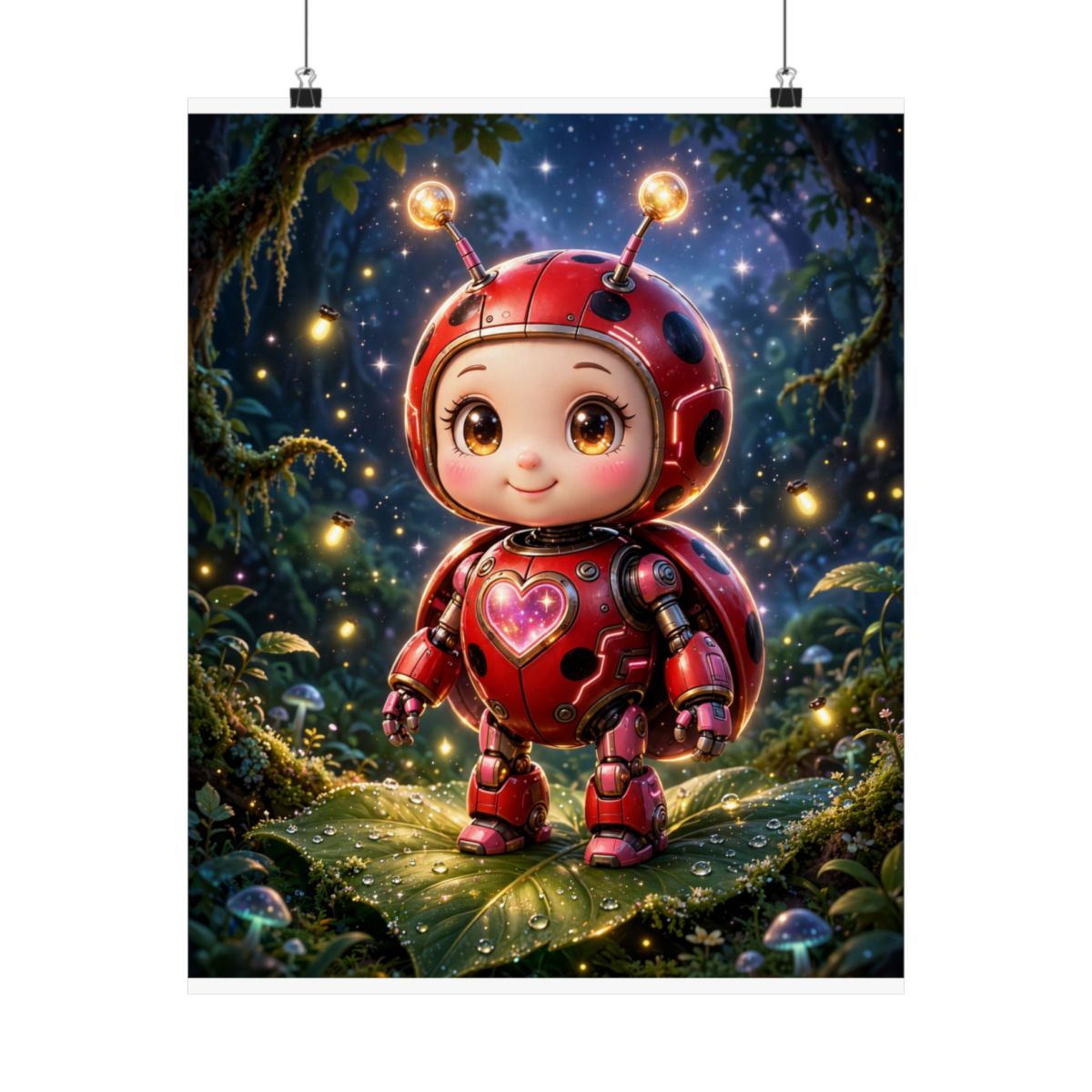Ruby — Small Friends, Big Adventures — Kids Room Poster
