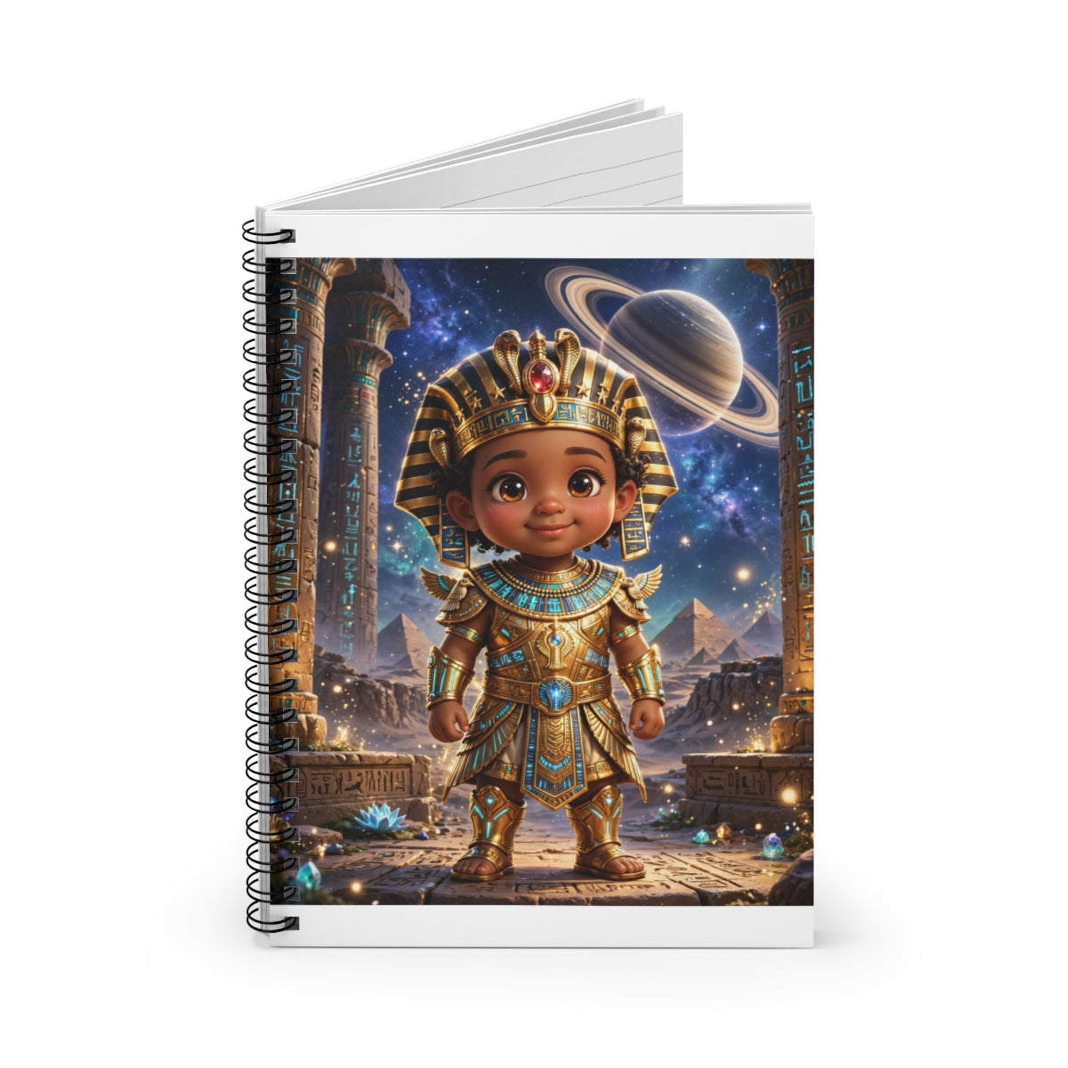 SEFU — Brave Heart, Bright Mind — Kids Spiral Notebook